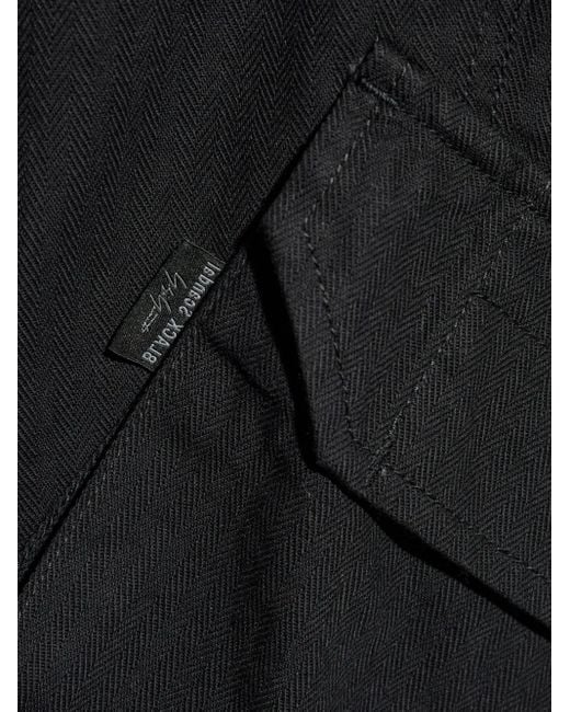 メンズ Yohji Yamamoto カーゴパンツ Black