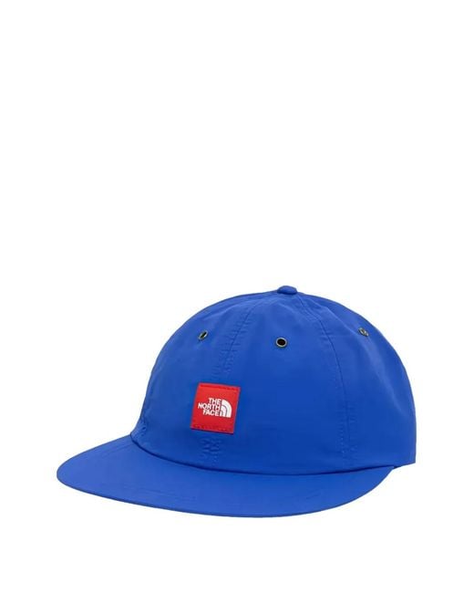 The North Face Blue Logo-Patch Cap