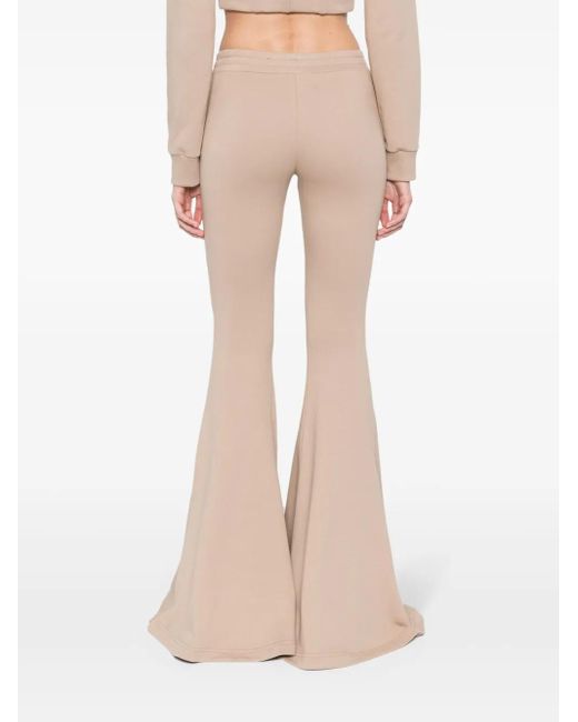 GIUSEPPE DI MORABITO Natural Flared Jersey Trousers