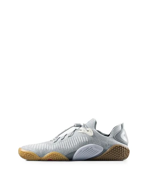 Vivobarefoot White Motus Flex Toggle-Fastening Knitted Sneakers