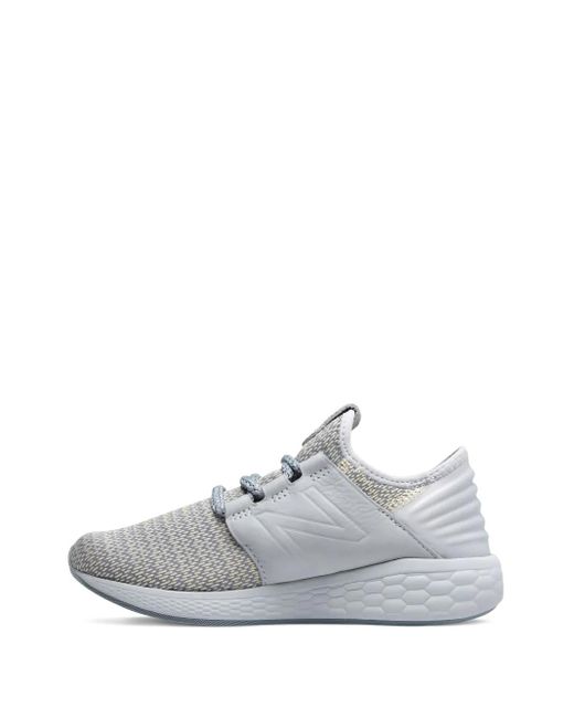 New Balance White Fresh Foam Cruz "Sport" Sneakers for men