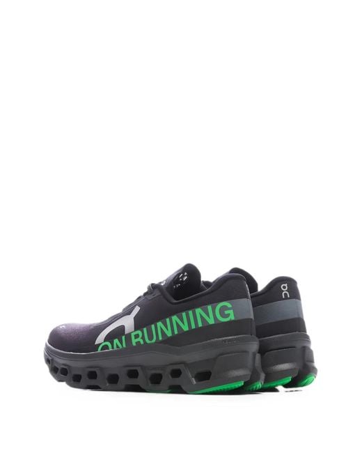 On Shoes Black Cloudmster 1 Sneakers for men