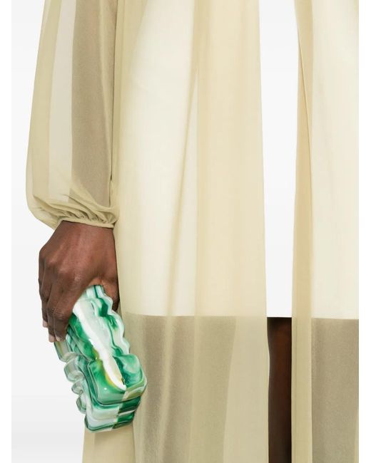 Forte_forte White Long Sleeve Coat