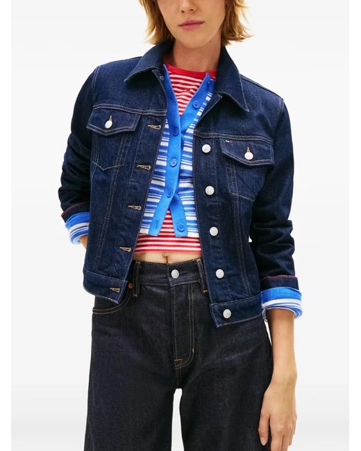 Tommy Hilfiger Blue Button-Up Jacket