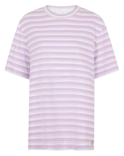 Rabanne ストライプ Tシャツ Pink