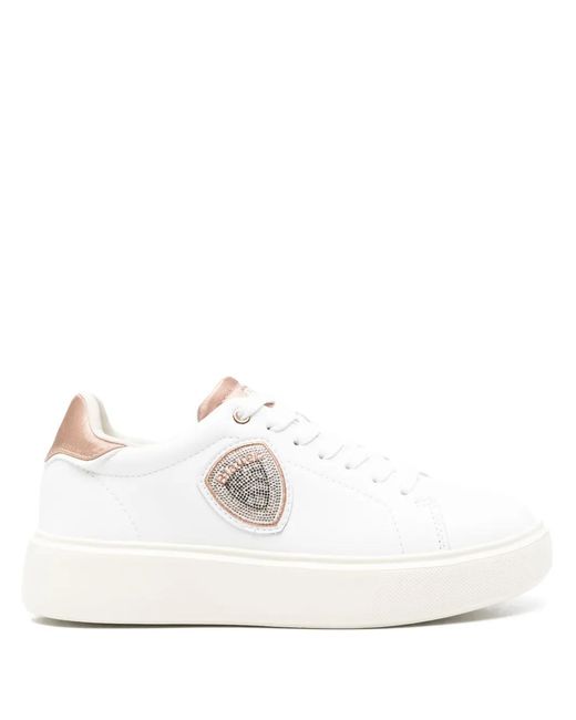 Blauer White Venus Sneakers