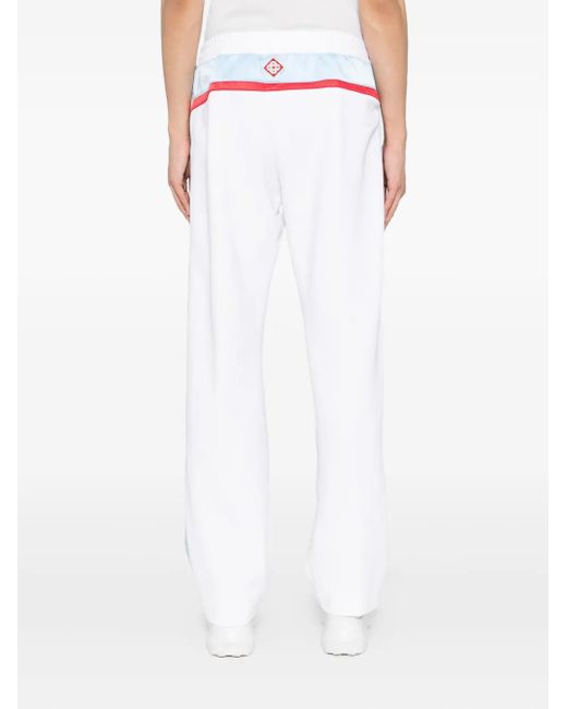 Casablanca White Hybrid Ski Track Pants for men