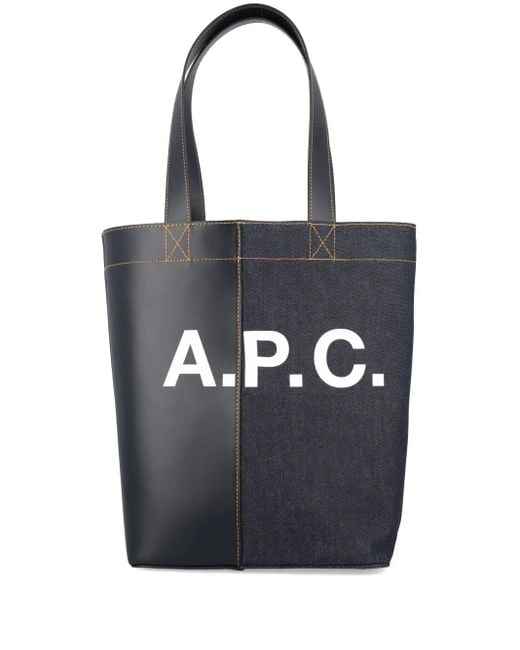 A.P.C. Black Axel Tote Bag