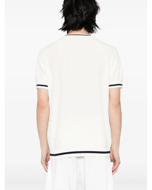 Kiton White Knt Sweater for men