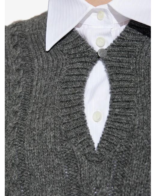 Loewe Gray Sweater