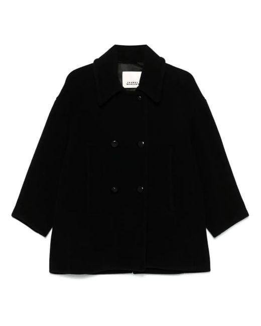 Isabel Marant Black Fiby Coat