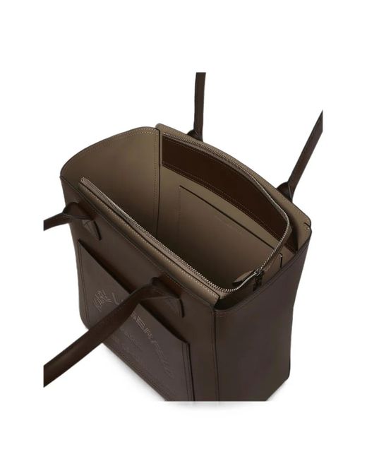 Karl Lagerfeld Brown Medium K/Daily Tote Bag