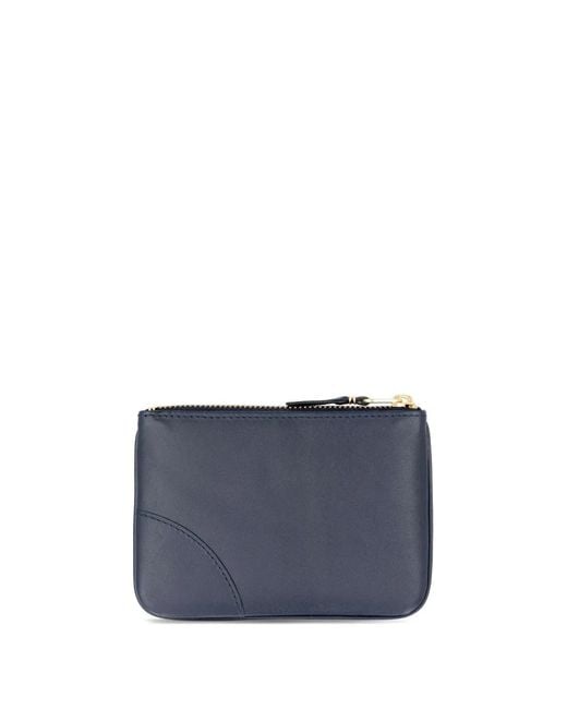 Comme des Garçons Blue "Classic Leather Line 145X105 Mm" Wallet