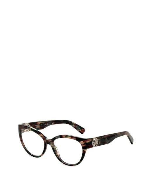 Longchamp Brown Cat-Eye-Brille