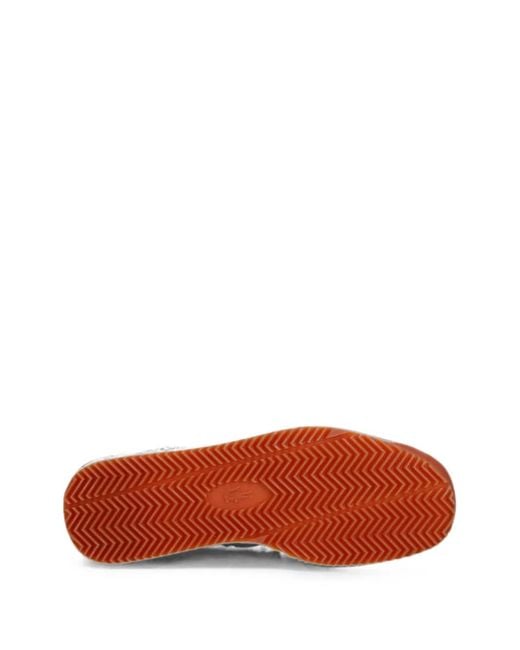 Lacoste White Logo-Embroidered Suede Sneakers