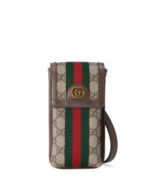 Gucci Black Mini Ophidia Shoulder Bag for men