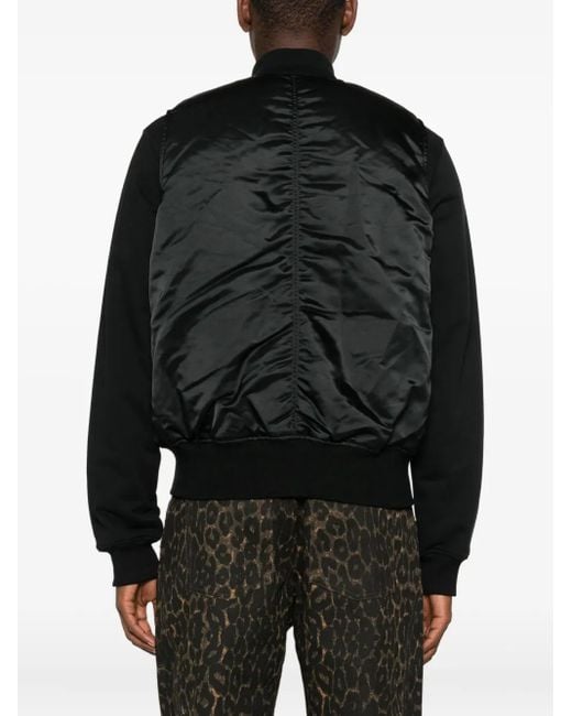 Alpha Industries Weste mit Reißverschluss in Black für Herren