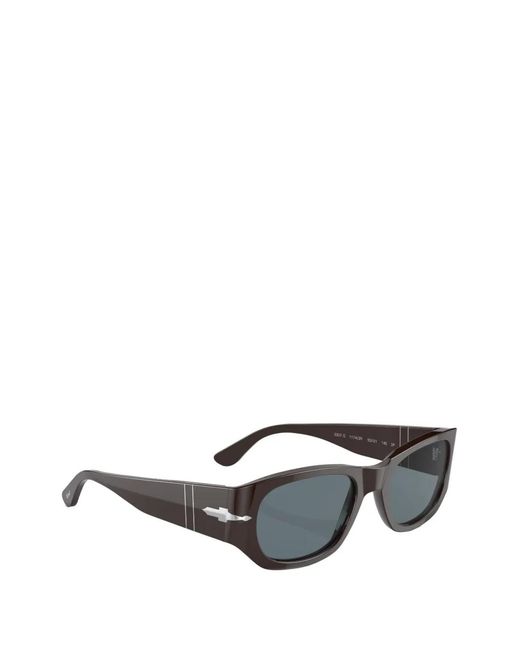Persol Gray Maflecto Rectangle-Frame Sunglasses