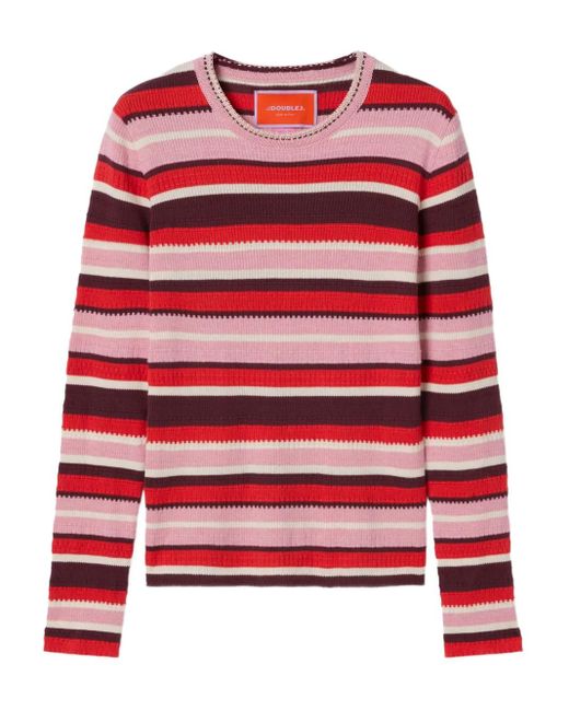 LaDoubleJ Red Veneziana Sweater