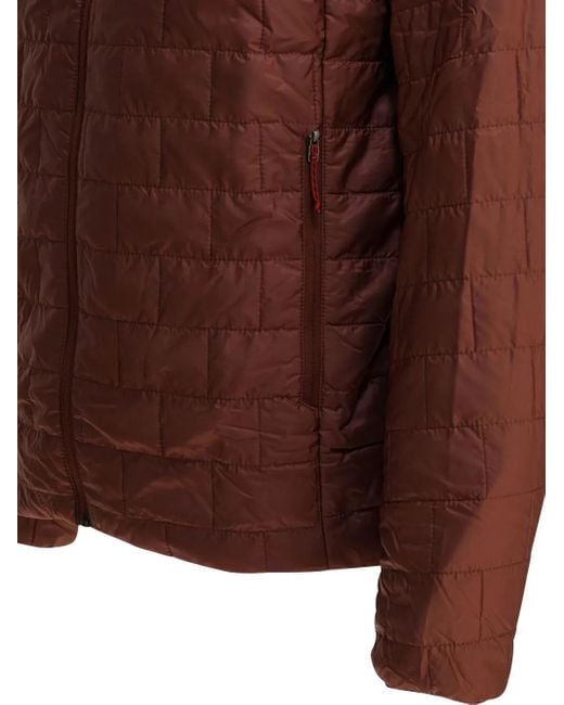 Patagonia Nano Gewatteerd Jack Met Capuchon in het Brown voor heren