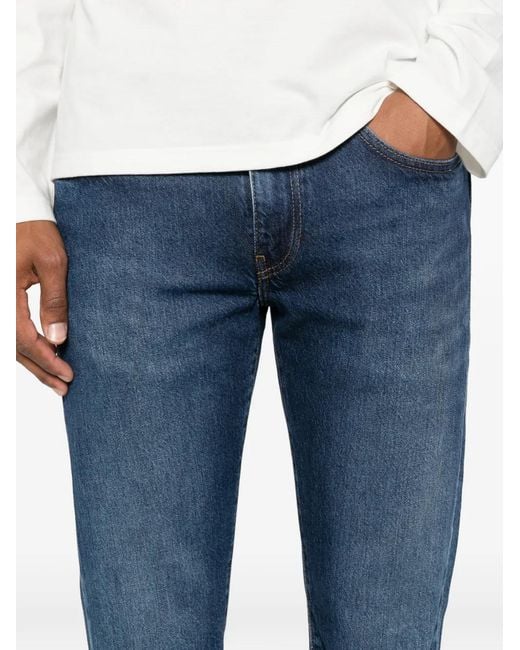 Levi's Blue Jean 502 Taper À Patch Logo for men