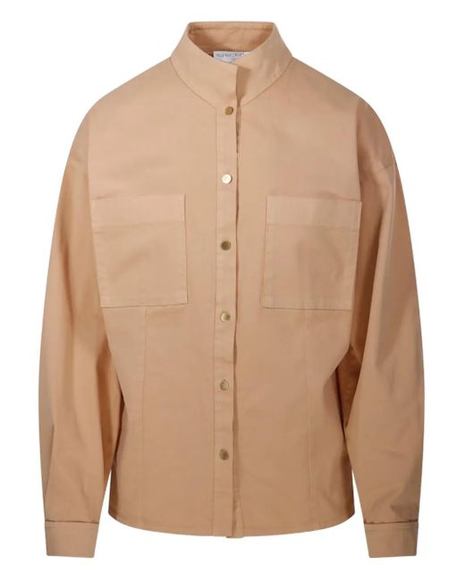 Forte Forte Brown Utility-Style Shirt
