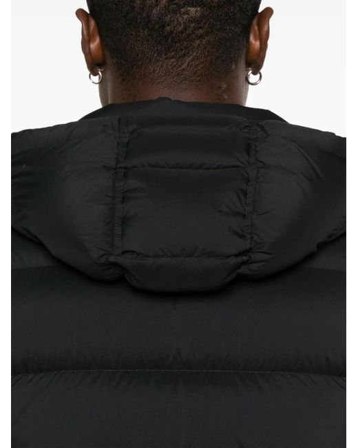 Herno Black Quilted Polyester Outerwear Jacket for men