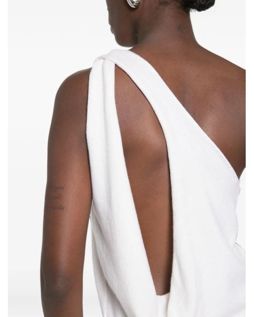 Rohe White Haut À Une Épaule
