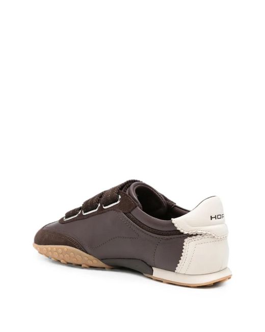 HOFF Brown Bridge Touch-Strap Sneakers