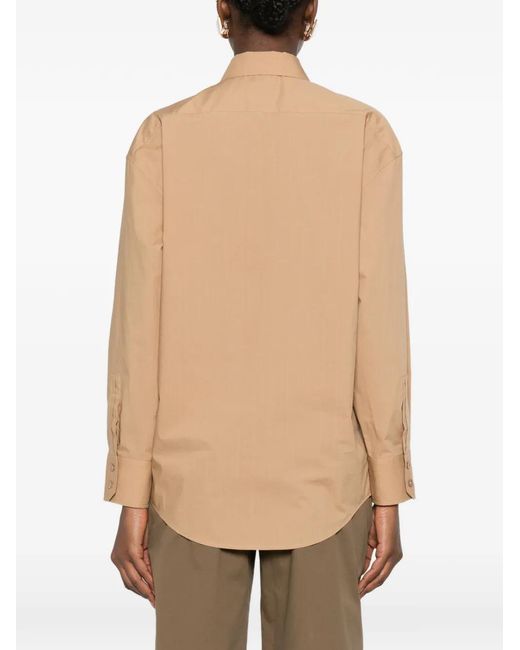 Saint Laurent Blouse in het Natural
