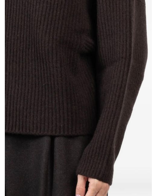 Dusan Black Roll-Neck Sweater