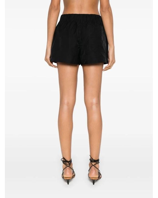 Wardrobe NYC Black Drawstring Shorts