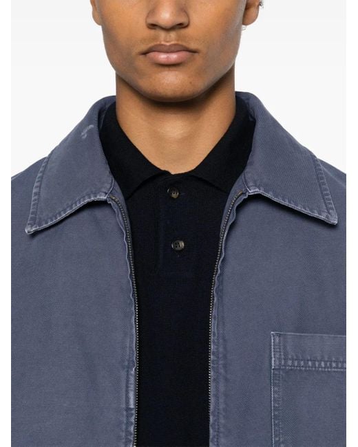Polo Jacob A.P.C. pour homme en coloris Blue