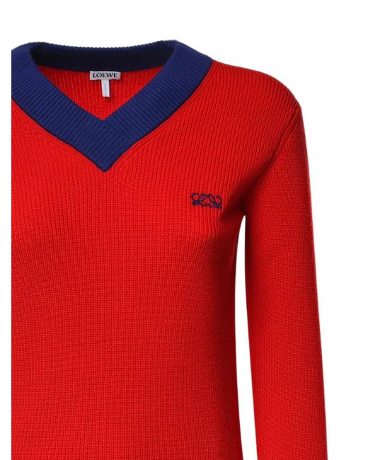 Loewe Red Sweater