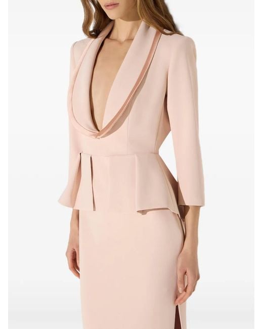 Elisabetta Franchi Pink Carpet Dress