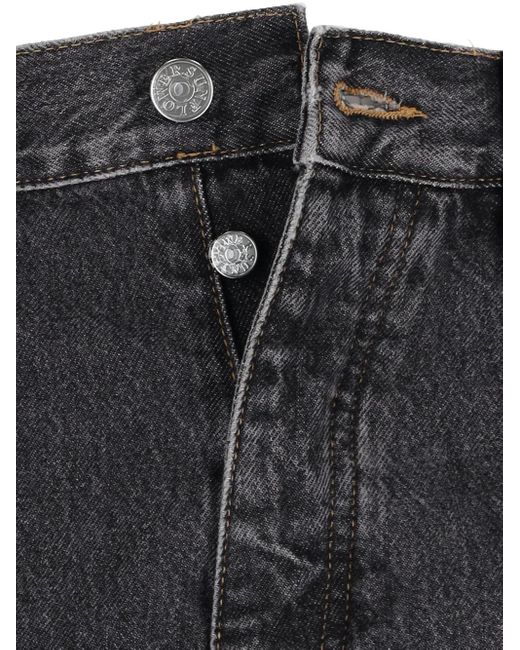 Vaqueros Con Parche Del Logo sunflower de hombre de color Gray