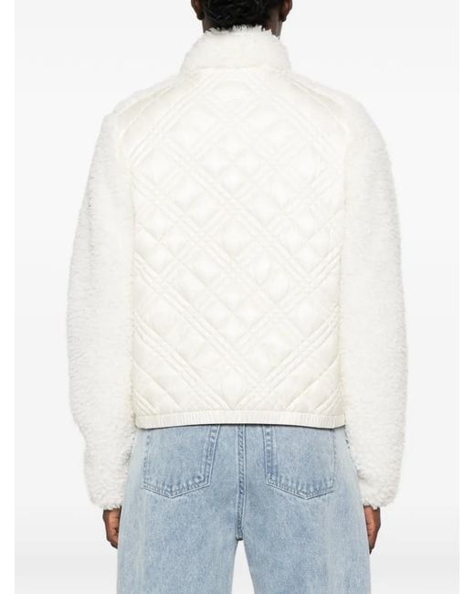 Moncler White Long-Sleeves Jacket