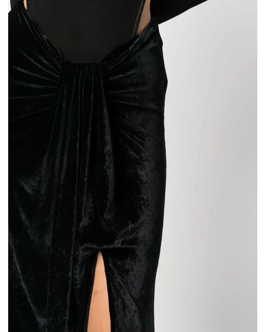 Blumarine Rok Met Split in het Black