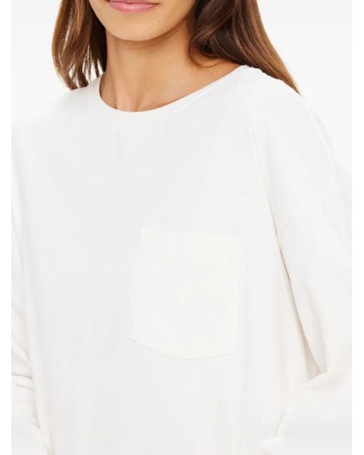 The Upside Soho Cara ロングtシャツ White