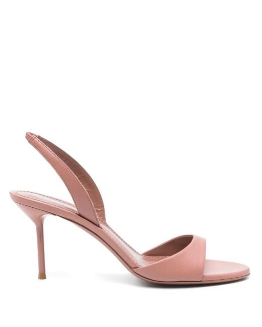 Paris Texas Pink 70Mm Lidia Slingback Sandals