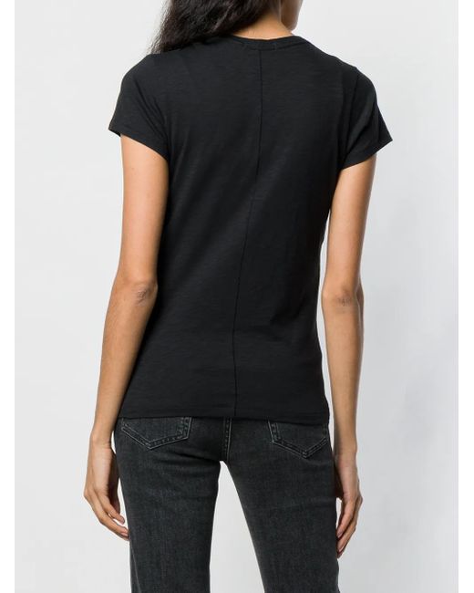 Rag & Bone スリム Tシャツ Black
