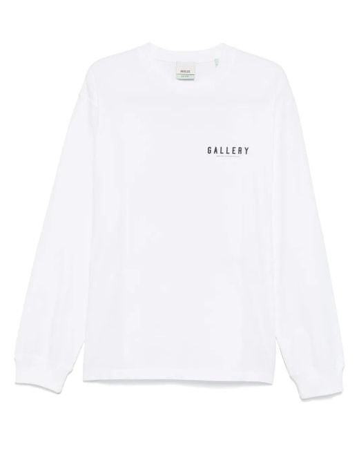 Agolde White X Rsvp Gallery Cotton T-Shirt for men