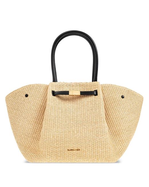 DeMellier London Natural Gewebte New York Tote Bag
