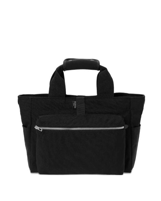 Porter-Yoshida and Co Zip-fastening Tote Bag Black