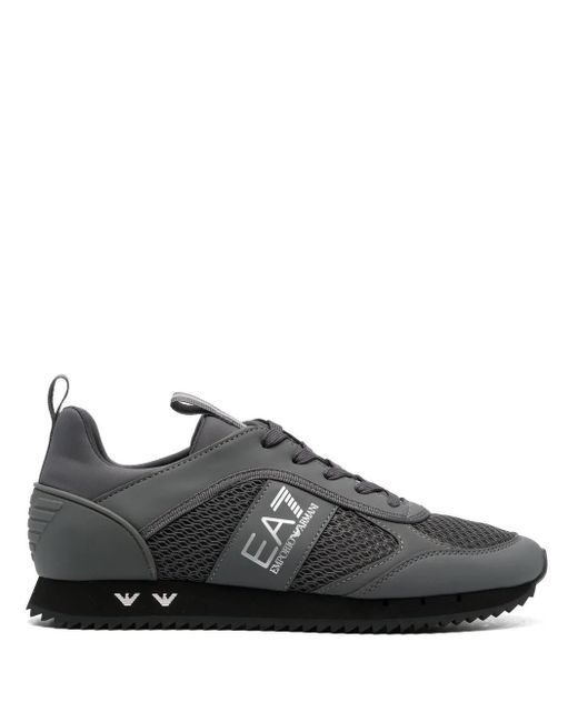 EA7 Cordura Sneakers Mit Logo-Print in Black für Herren