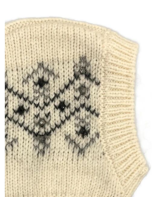 Moncler Metallic Patterned Balaclava
