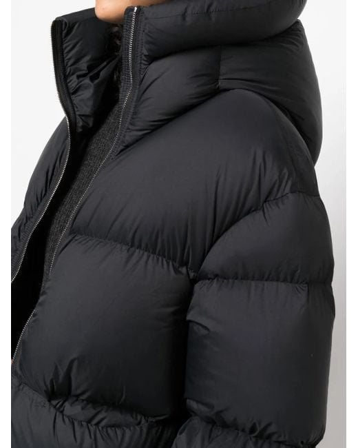 Ienki Ienki Black Cropped Puffer Jacket