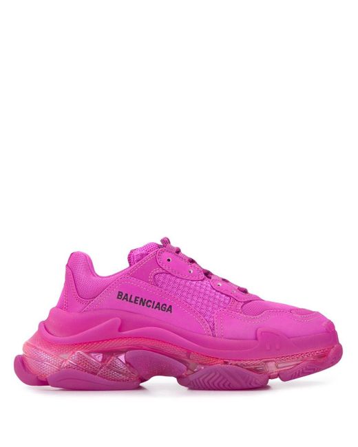 Balenciaga Triple S Sneaker in Pink - Save 60% | Lyst