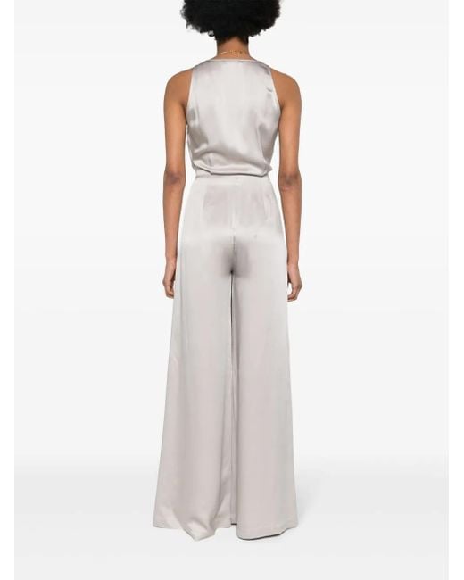 Elisabetta Franchi White Jumpsuit