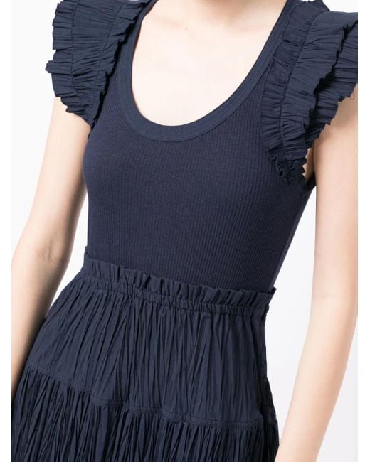 Ulla Johnson Blue Midi Dresses